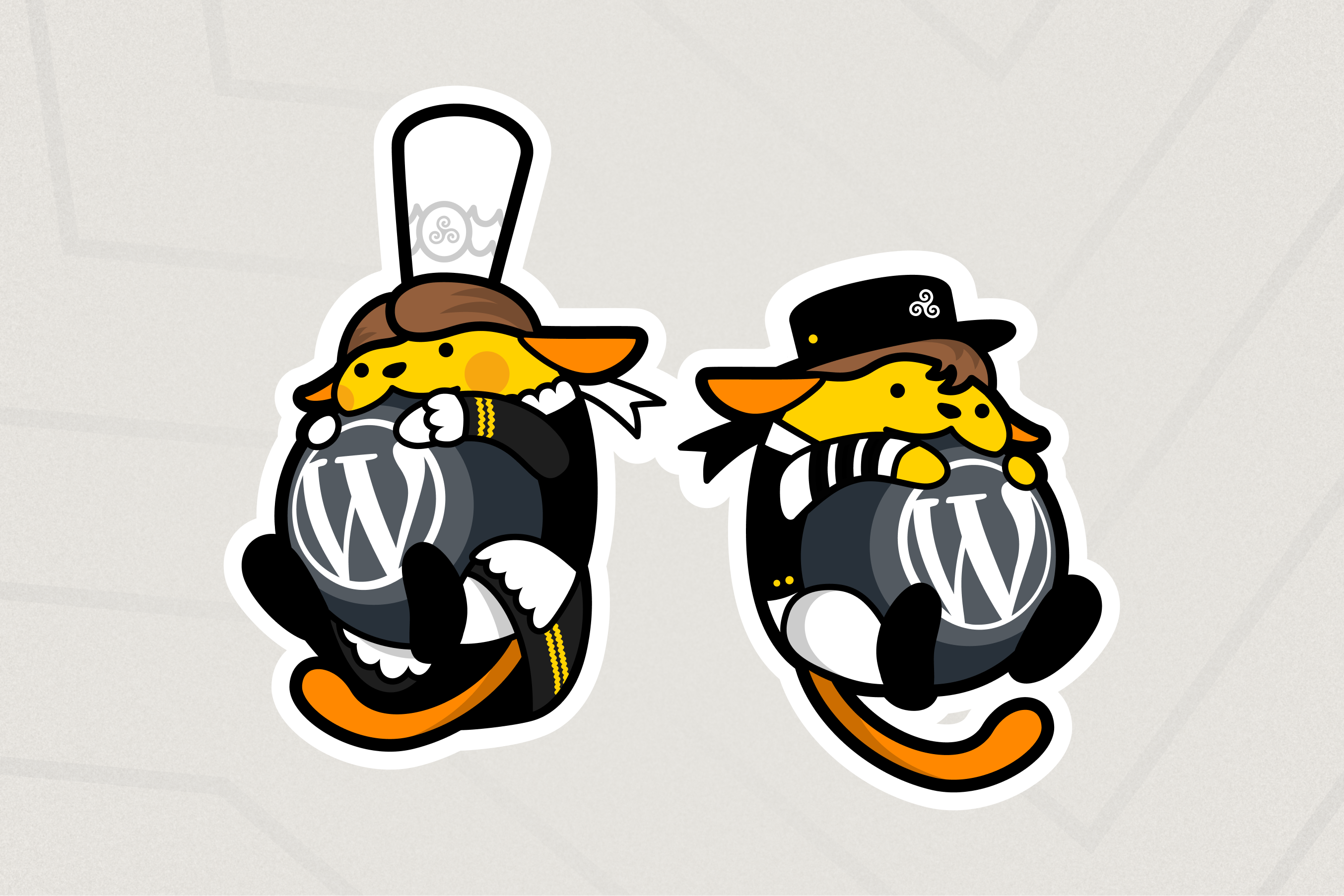 Rencontrez Bretonne et Breton, les Wapuus du WordCamp Bretagne 2024 !